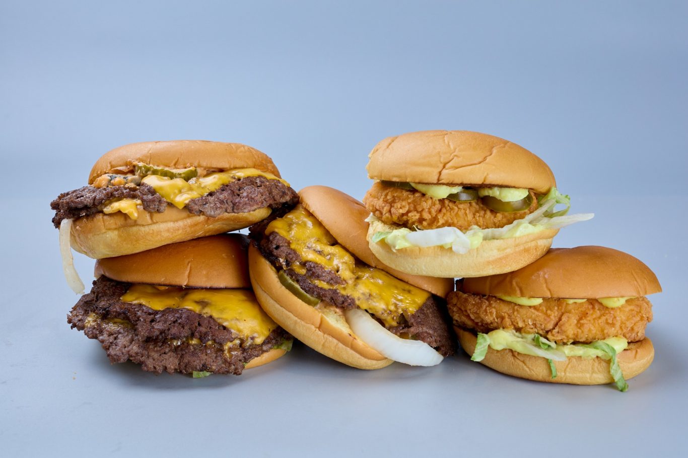 Smashed & Chicken Burger